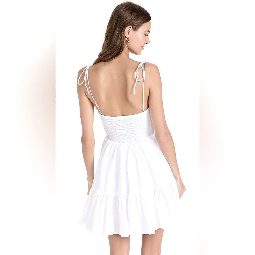 STAUD White Mini Dress - Picture 2 of 4